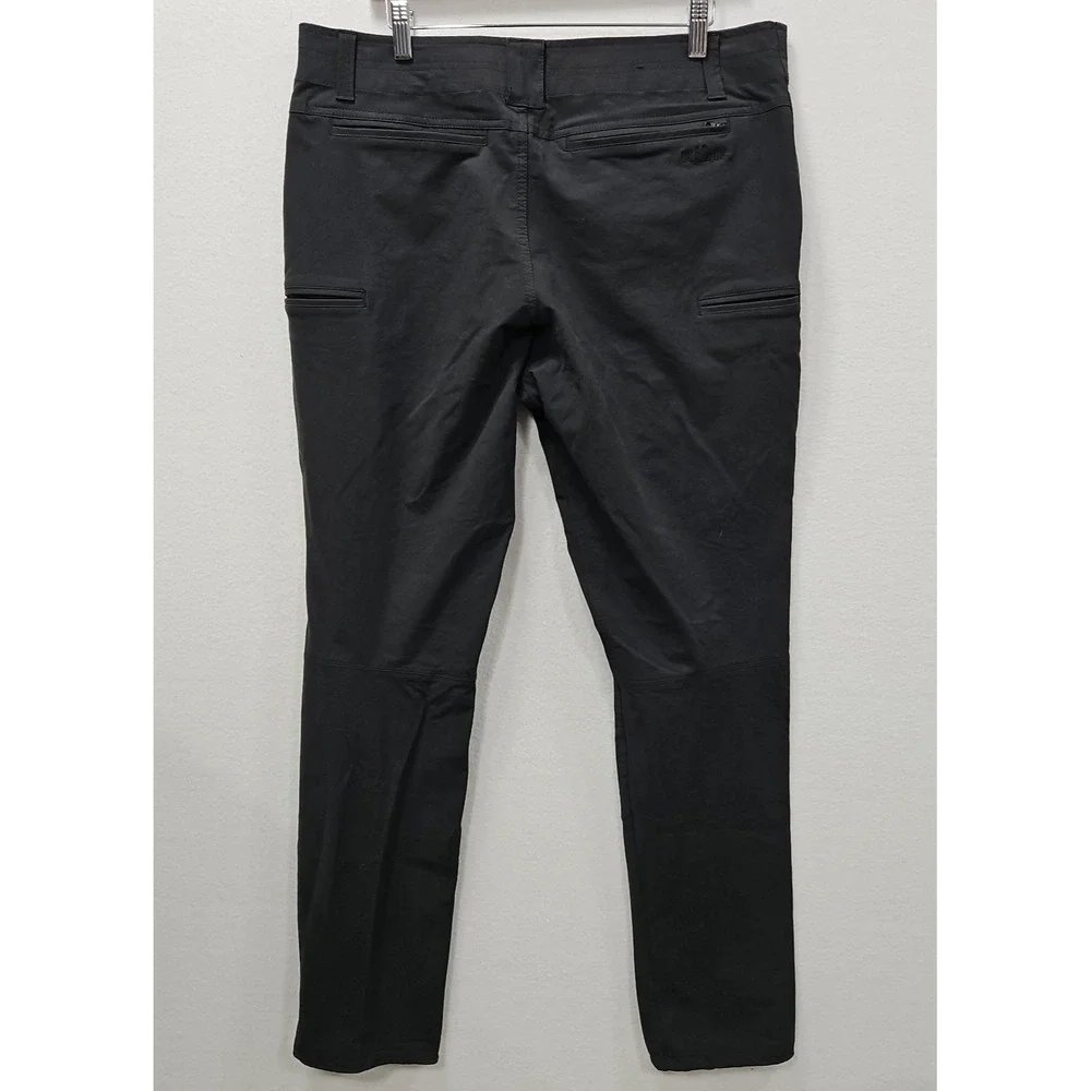 Kuhl Resistor Chino Pants Mens 36x34 Black Technical Outdoor Hiking Stretch 5225